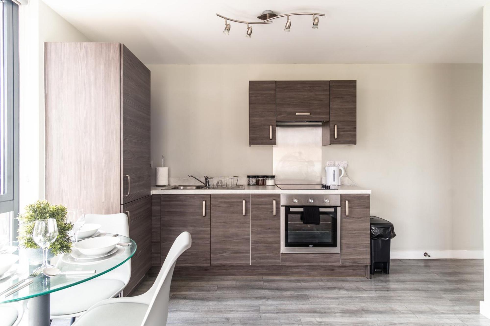 Prime Location 1 Bed Penthouse Apartment Manchester Dış mekan fotoğraf